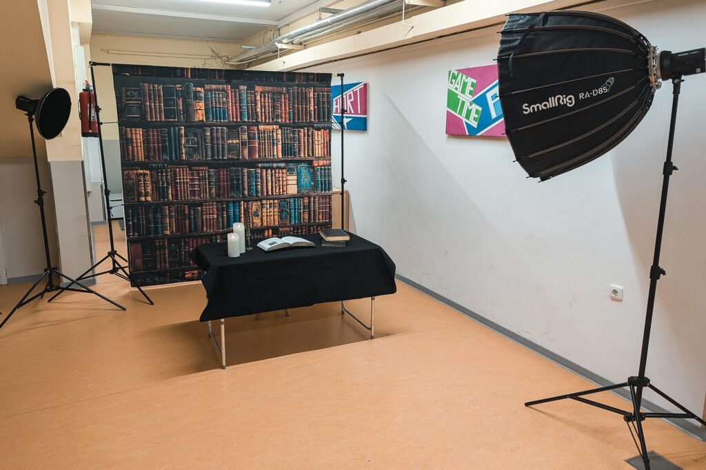 Setup für märchenhafte Grundschulfotos